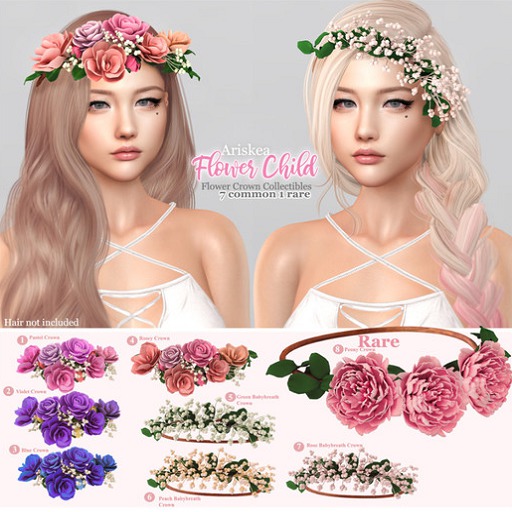 Ariskea[FlowerChild] Blue Crown