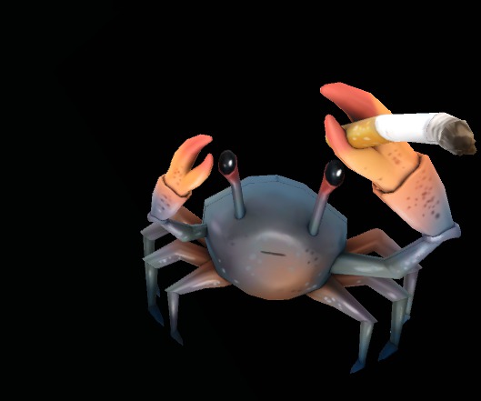 (Yummy) Carl The Crab -  RARE