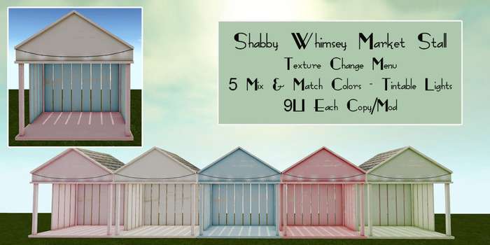 Has Been - Shabby Whimsy Market Stall (Wear Me) U.2