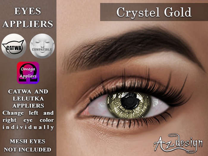 Az... Crystel Gold (EYES APPLIERS)