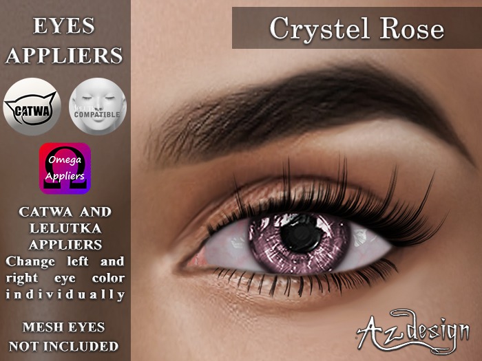 Az... Crystel Rose (EYES APPLIERS)