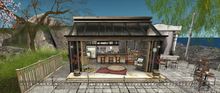 12 [[RH]] CAFE IN THE PARK -Pot- (Iron)