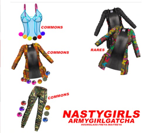 NastyGirls-BridgetteBra/Graphite/[Maitreya]