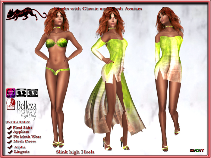 *SY* 2540 Talysa FitMesh Dress Carton