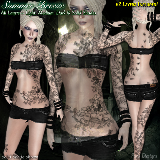 ::Para Designs:: Summer Breeze Tattoo 