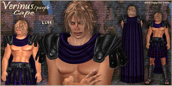 Cape T.E.D. Verinus/Purple