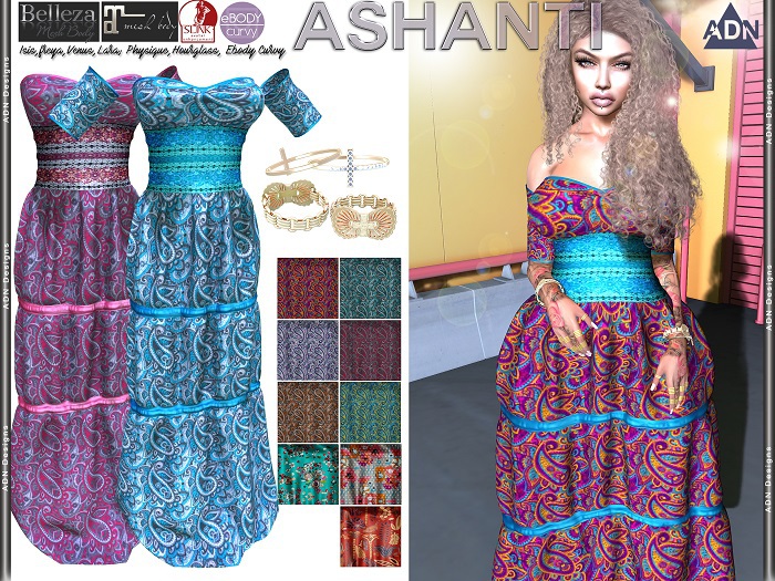 [AdN] Ashanti (maitreya Slink belleza ebody curvy)