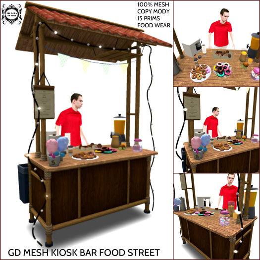 GD MESH KIOSK BAR FOOD STREET