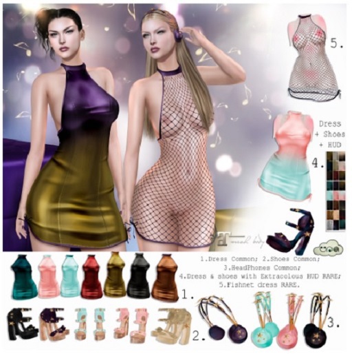 UNA 1.Dress Blue (Maitreya)