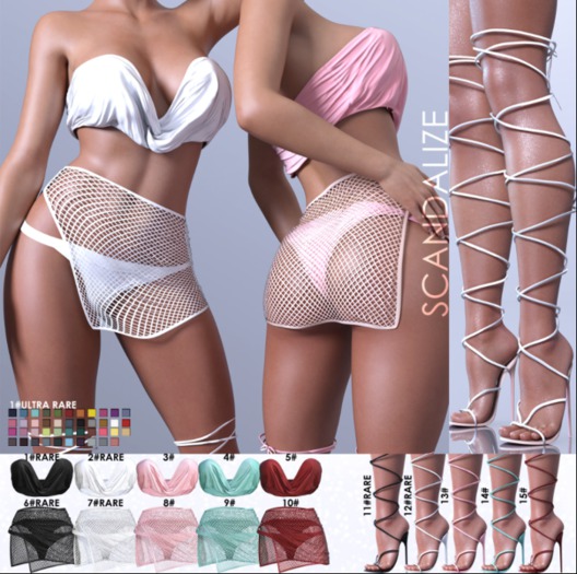 Scandalize.JENNIFER #11 RARE- Hourglass