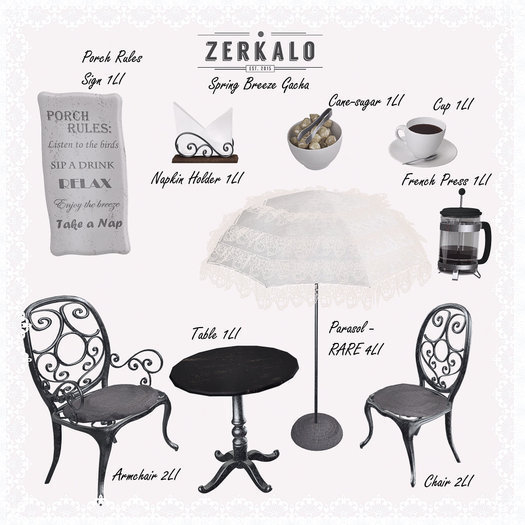 [ zerkalo ] Spring Breeze - Armchair