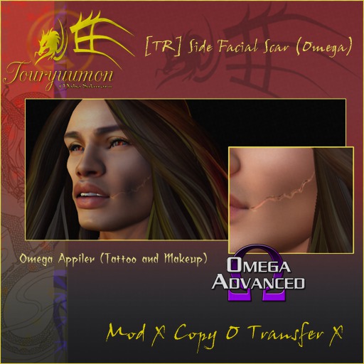 [TR] Side Facial Scar (Omega)