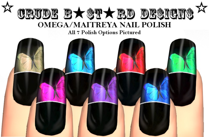 **CB** Maitreya Butterfly Nail HUD