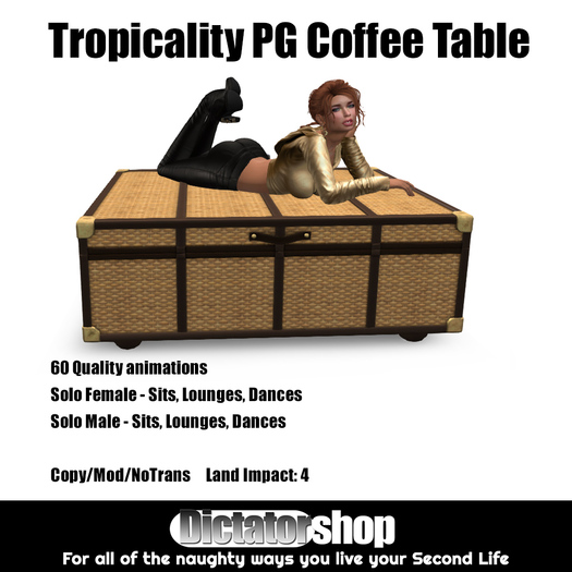 [Ds] Tropicality PG Coffee Table