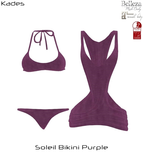 Soleil Bikini Purple