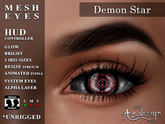 Az... Demon Star (MESH EYES)