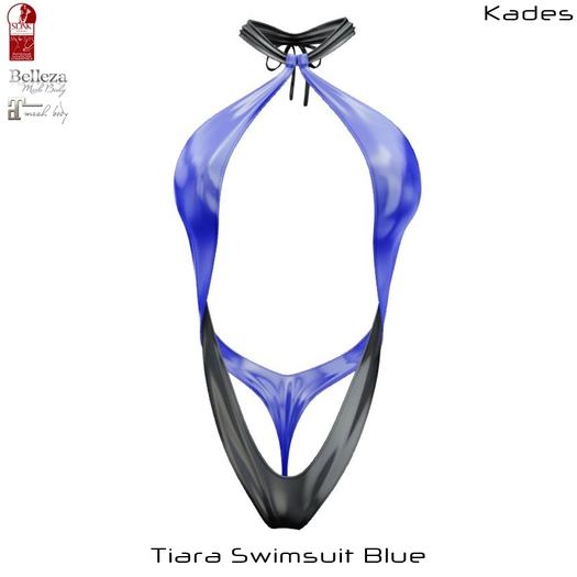 Tiara Badeanzug Blau
