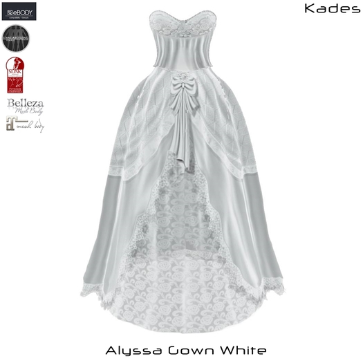 Alyssa Gown White