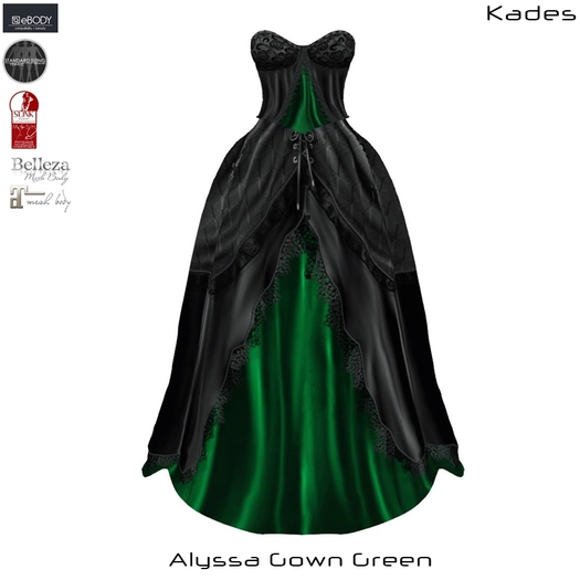 Alyssa Gown Green