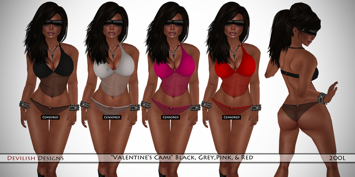Devilish Designs- Valentines Cami Fat Pack PROMO