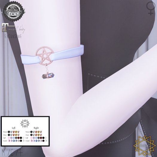 Ama. : DEMO Pentacle Arm Cuff : Left [Maitreya Exp]
