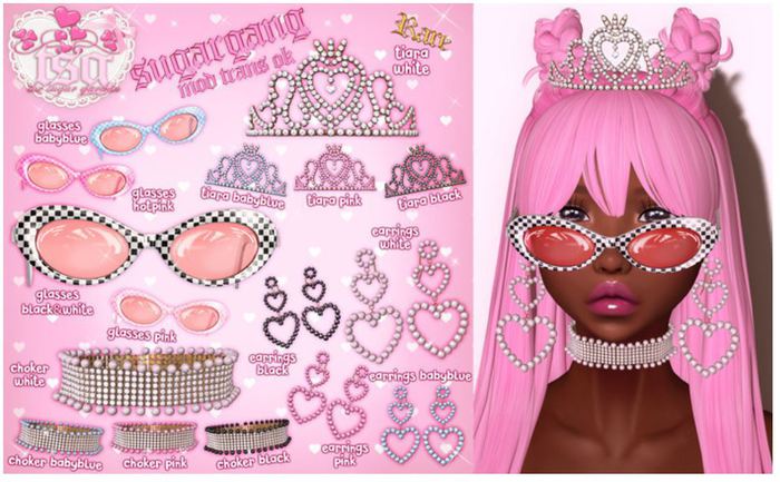 .tsg. SugarGang Glasses - Pink