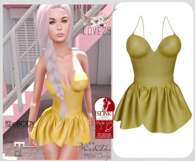 Days of Sunlight Dress (Yellow)