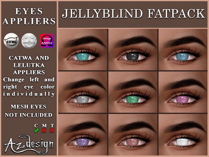 Az... Jellyblind Fatpack (EYES APPLIERS)