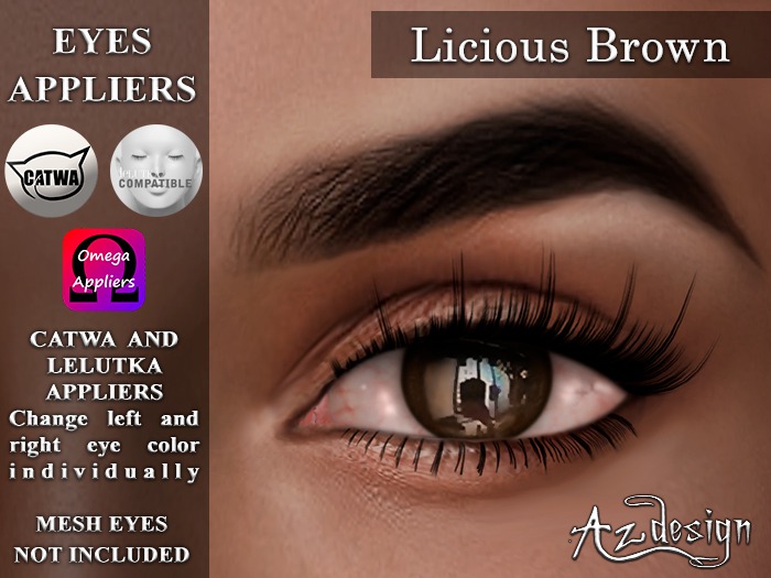 Az... Licious Brown (EYES APPLIERS)