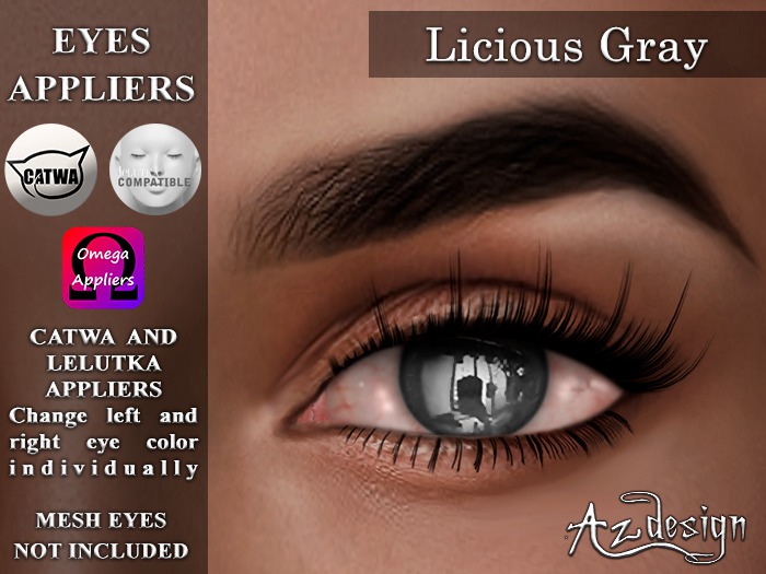 Az... Licious Gray (EYES APPLIERS)