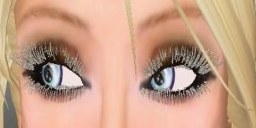 sculpt silver eyelashes