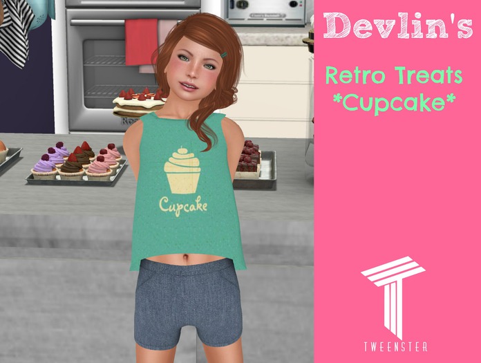 Devlin's Retro Treats Cupcake (bagged)