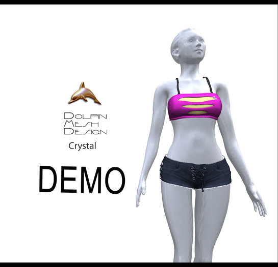 [Dolphin Design Mesh]Crystal Demo