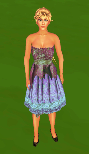 Flexified Asian Blue Rouched