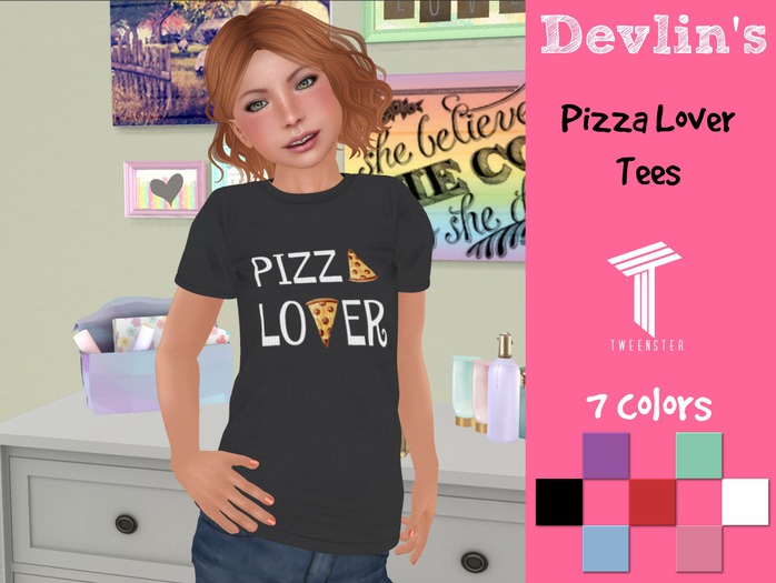 Devlin's Pizza Lover Shirt (bagged)