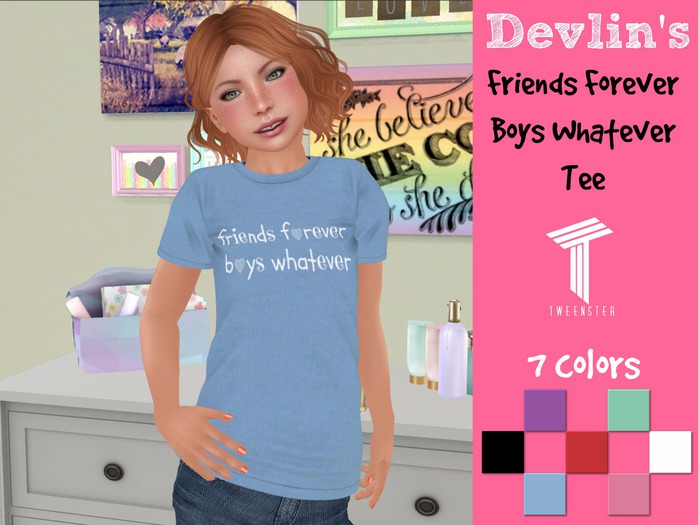 Devlin's - Tweenster - Friends Forever Tee