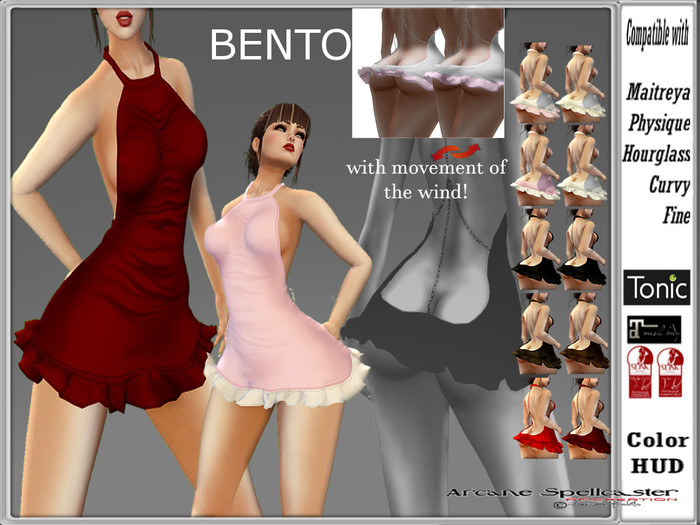 bag Dress Txell BENTO *Arcane Spellcaster* Ak-Creations