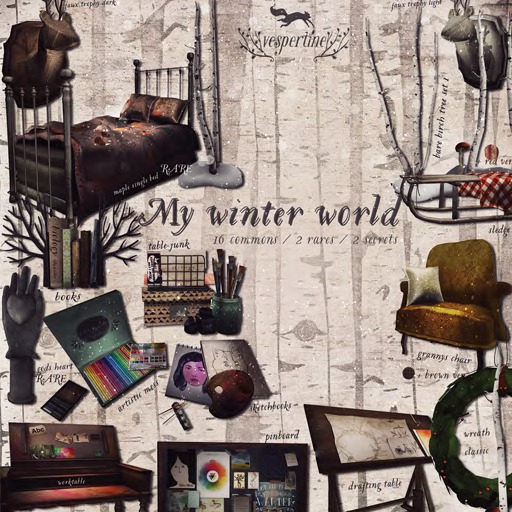 {vespertine}faux throphy -light