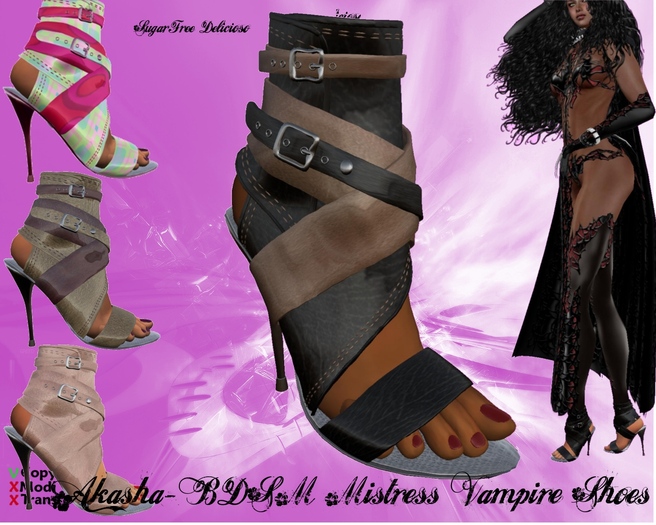 **SD**-AKASHA- Gothic Vampire Shoes (Full Options) 