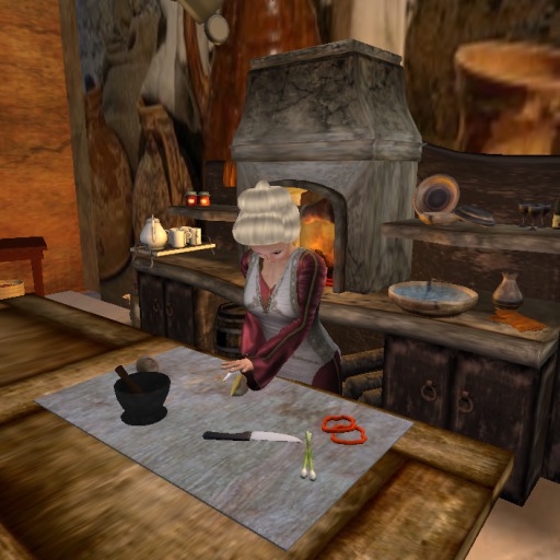 Tartarian Inn ~ Vegetable Chopping Board