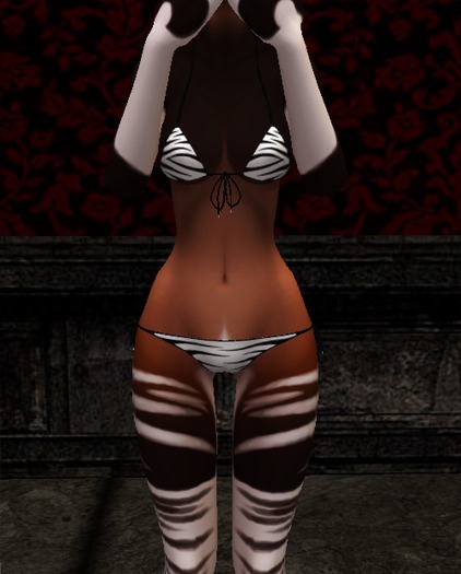 [Kemono] Animal Print Bikini Textures