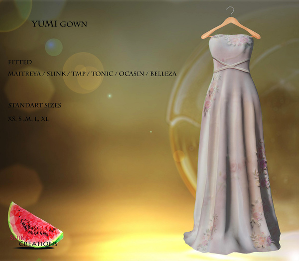 SUIKA CREATION - Yumi Gown - PINK