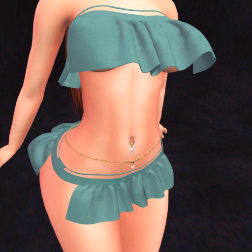 *KdM* Isla outfit blue