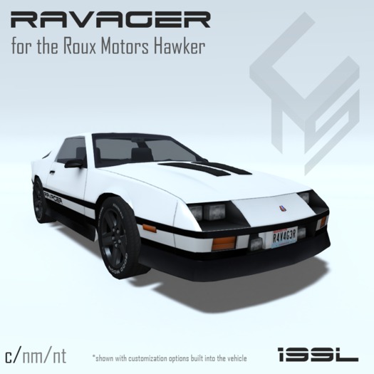 Ravager Livery for the RM Hawker (Panda)