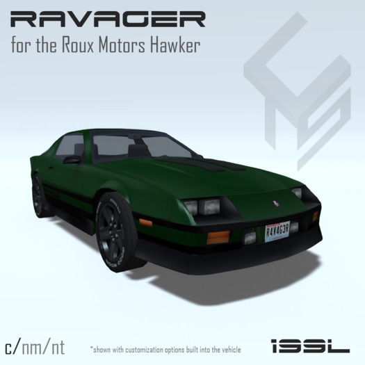 Ravager Livery for the RM Hawker (Forest)