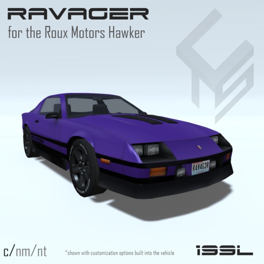 Ravager Livery for the RM Hawker (Royal)
