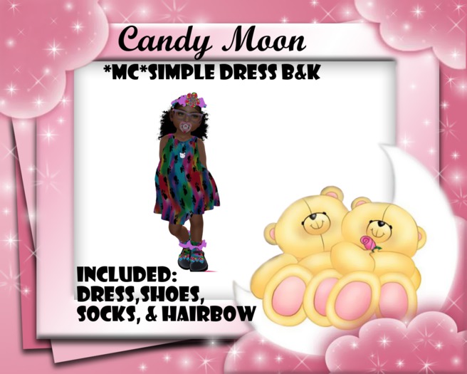 *MC*Paws Simple Dress B&K,99