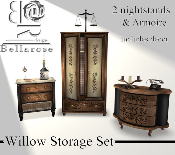 [BR] Willow Storage SET