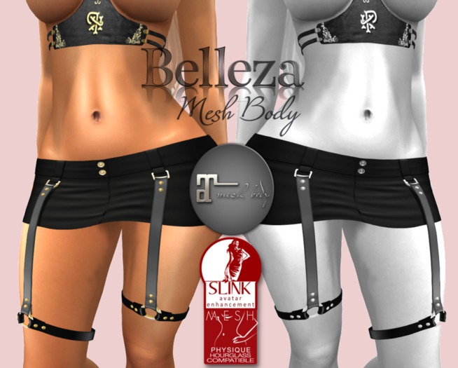 .::Princess Keyz::.  Princess Skirt ~ Gold ~ Maitreya,Slink,Belleza