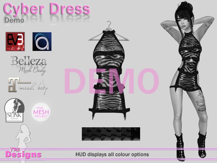 Cyber Dress Demo Hud